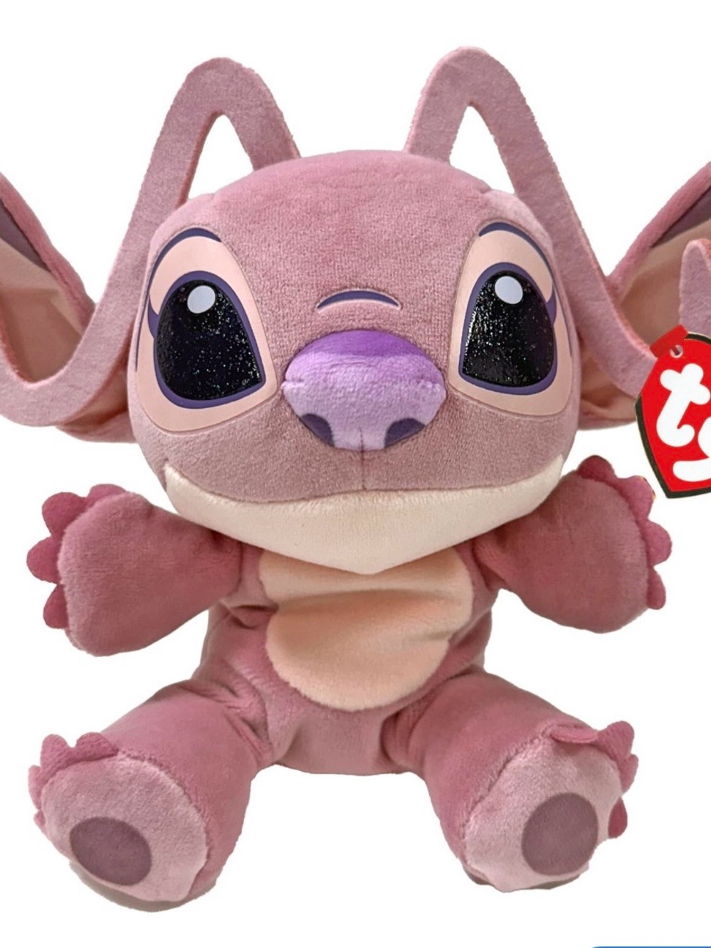 TY Pink Angel Plush Toy - Soft Stuffed Character